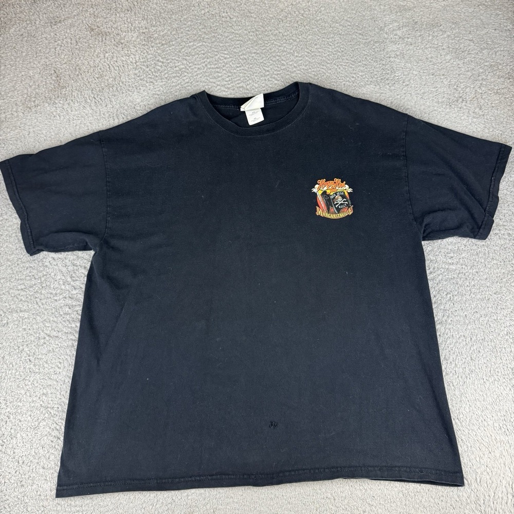 Jimmy Buffett Margaritaville High Seas Bike Rally Biker Jamaica Tshirt Y2k 2xL